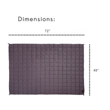 Load image into Gallery viewer, Memalé Premium Adult Weighted Blanket With Glass Beads, 48&quot; x 72&quot;