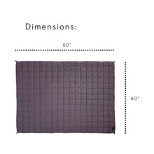 Load image into Gallery viewer, Memalé Premium Adult Weighted Blanket With Glass Beads, 60&quot; x 80&quot;
